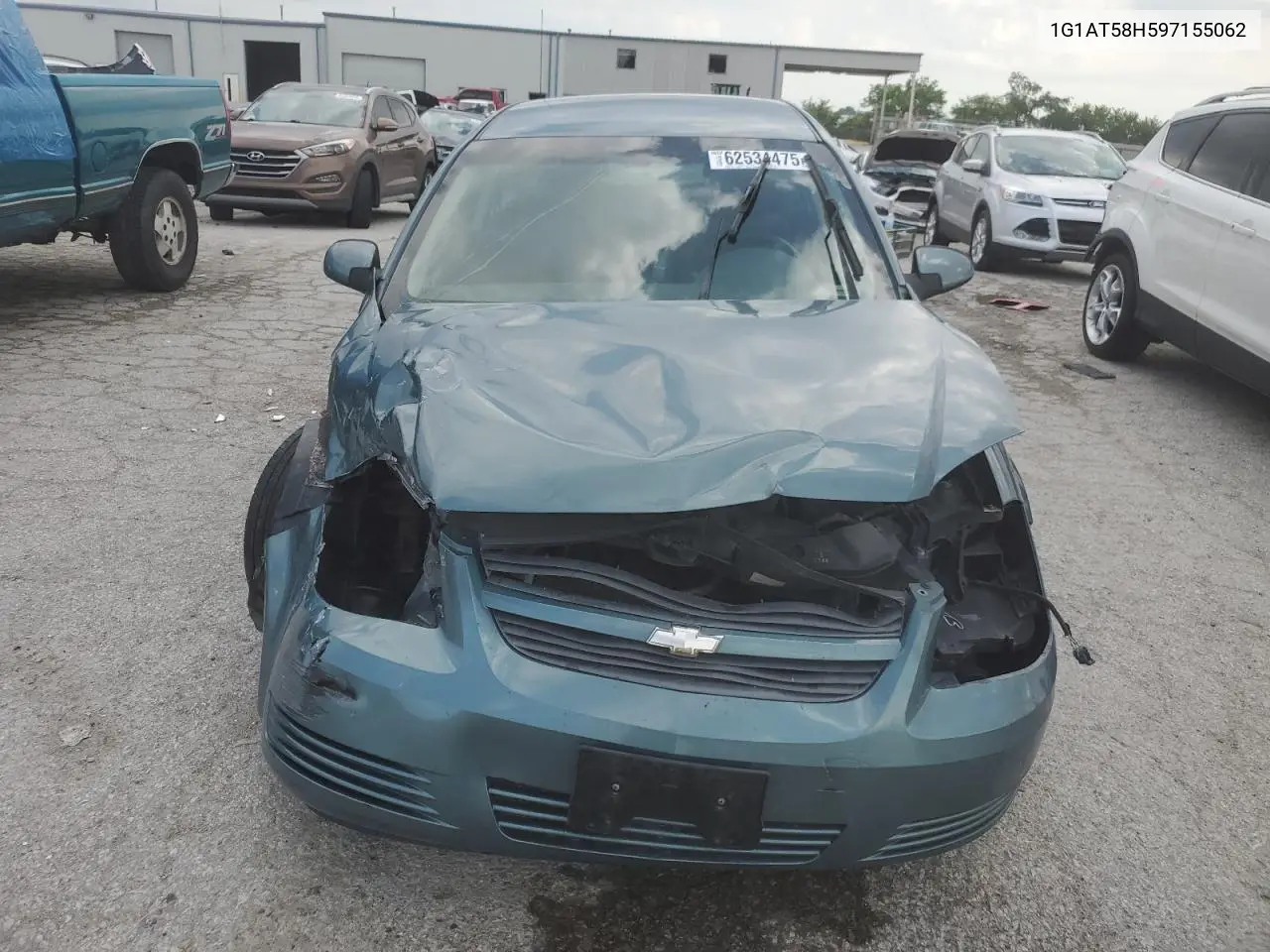 2009 Chevrolet Cobalt Lt VIN: 1G1AT58H597155062 Lot: 62534475