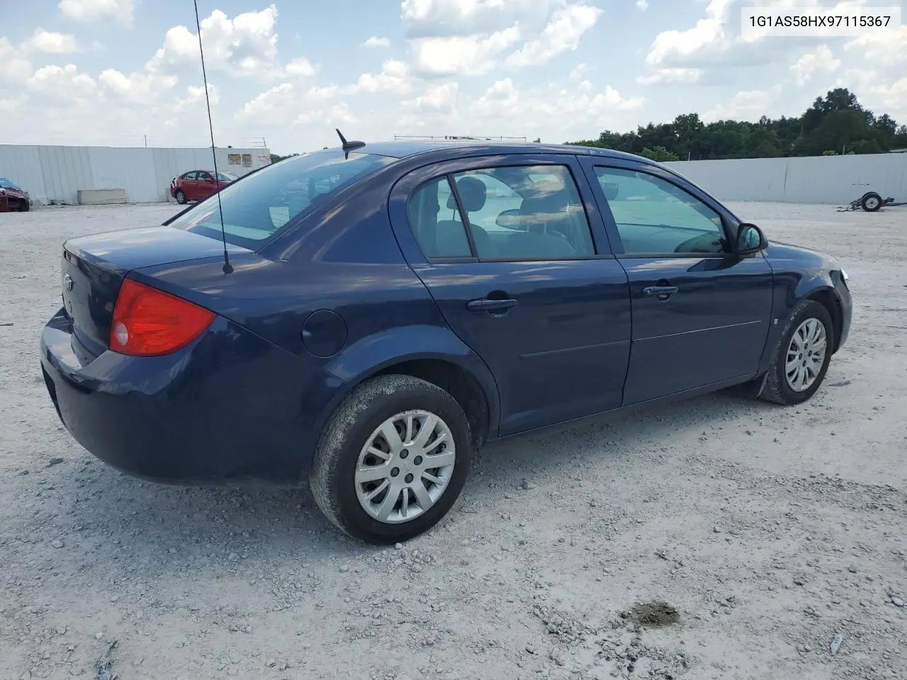 2009 Chevrolet Cobalt Ls VIN: 1G1AS58HX97115367 Lot: 62899485