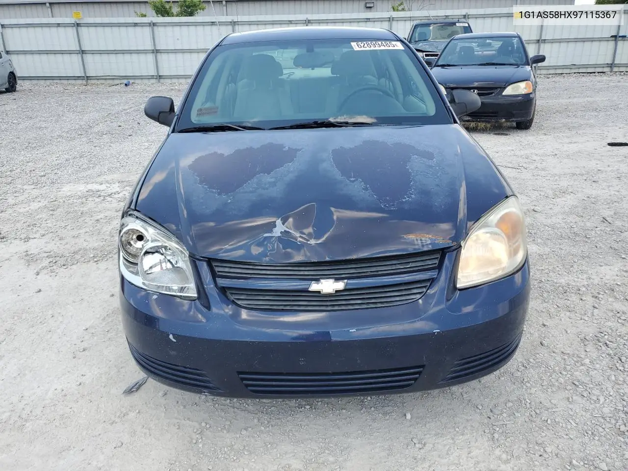 2009 Chevrolet Cobalt Ls VIN: 1G1AS58HX97115367 Lot: 62899485