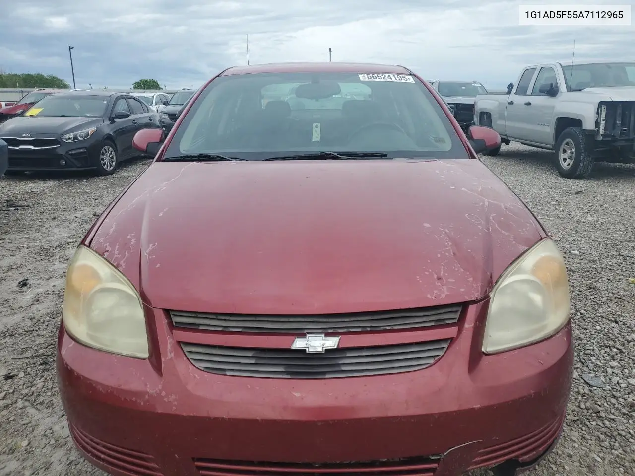 2010 Chevrolet Cobalt 1Lt VIN: 1G1AD5F55A7112965 Lot: 56524195