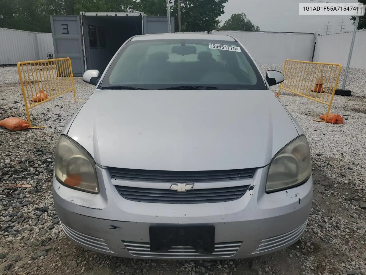2010 Chevrolet Cobalt 1Lt VIN: 1G1AD1F55A7154741 Lot: 56651775
