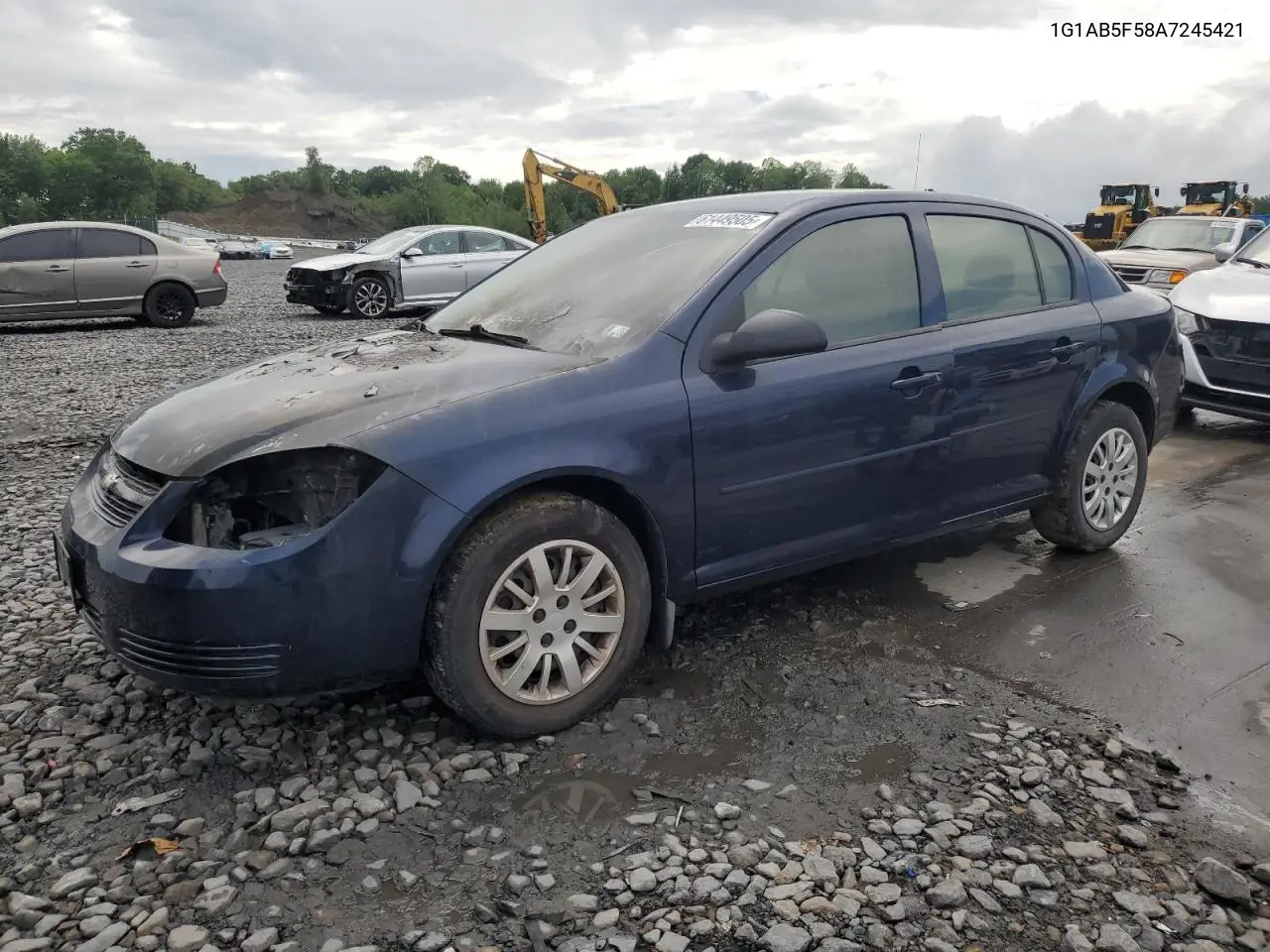 2010 Chevrolet Cobalt Ls VIN: 1G1AB5F58A7245421 Lot: 61449505