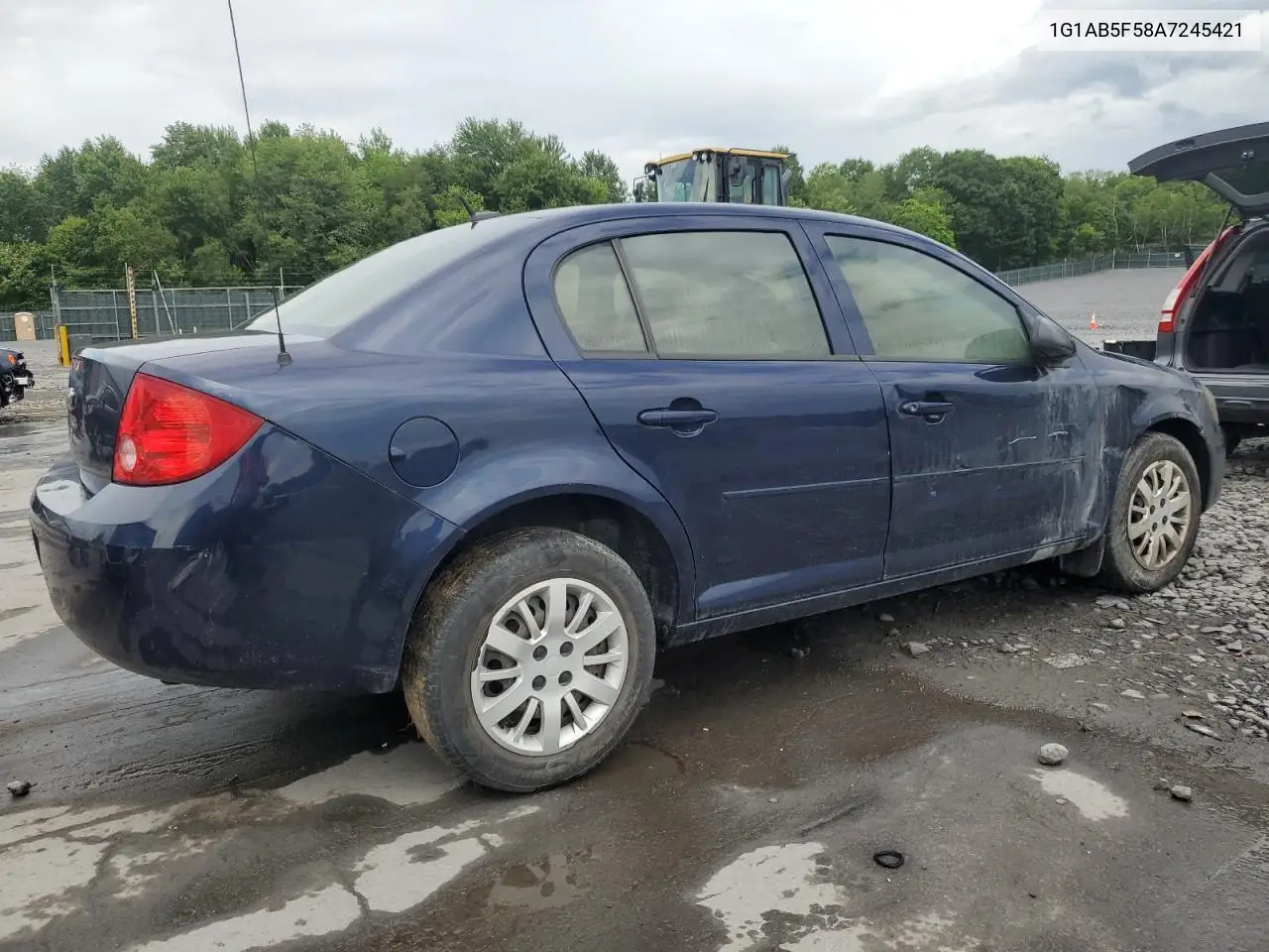 2010 Chevrolet Cobalt Ls VIN: 1G1AB5F58A7245421 Lot: 61449505