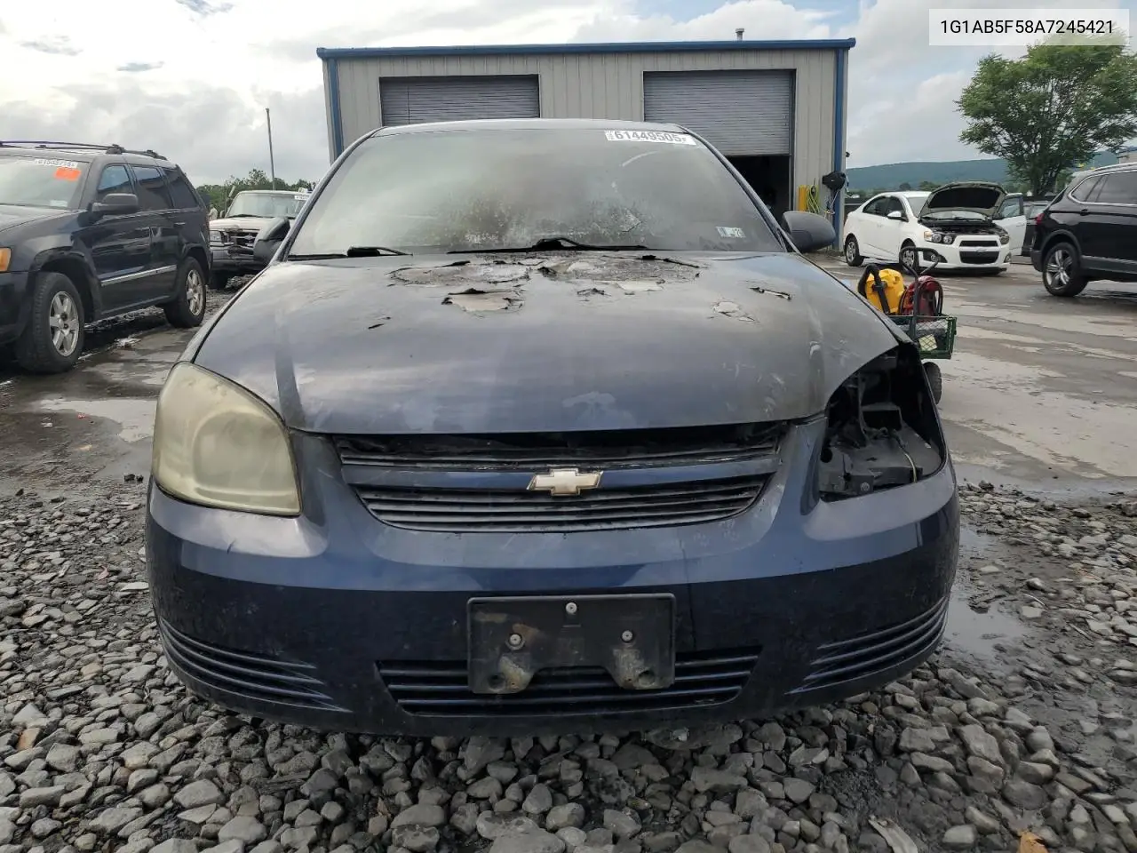 2010 Chevrolet Cobalt Ls VIN: 1G1AB5F58A7245421 Lot: 61449505