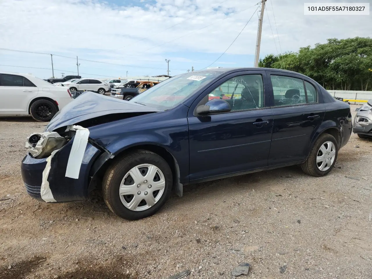 2010 Chevrolet Cobalt 1Lt VIN: 1G1AD5F55A7180327 Lot: 62750955