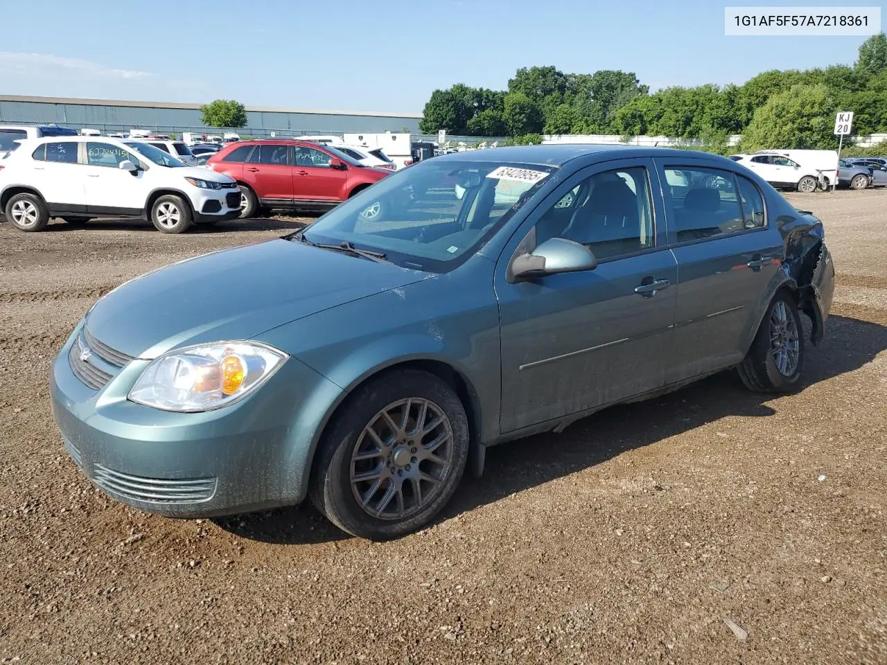 2010 Chevrolet Cobalt 2Lt VIN: 1G1AF5F57A7218361 Lot: 63420955