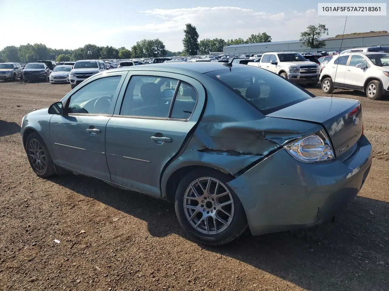 2010 Chevrolet Cobalt 2Lt VIN: 1G1AF5F57A7218361 Lot: 63420955