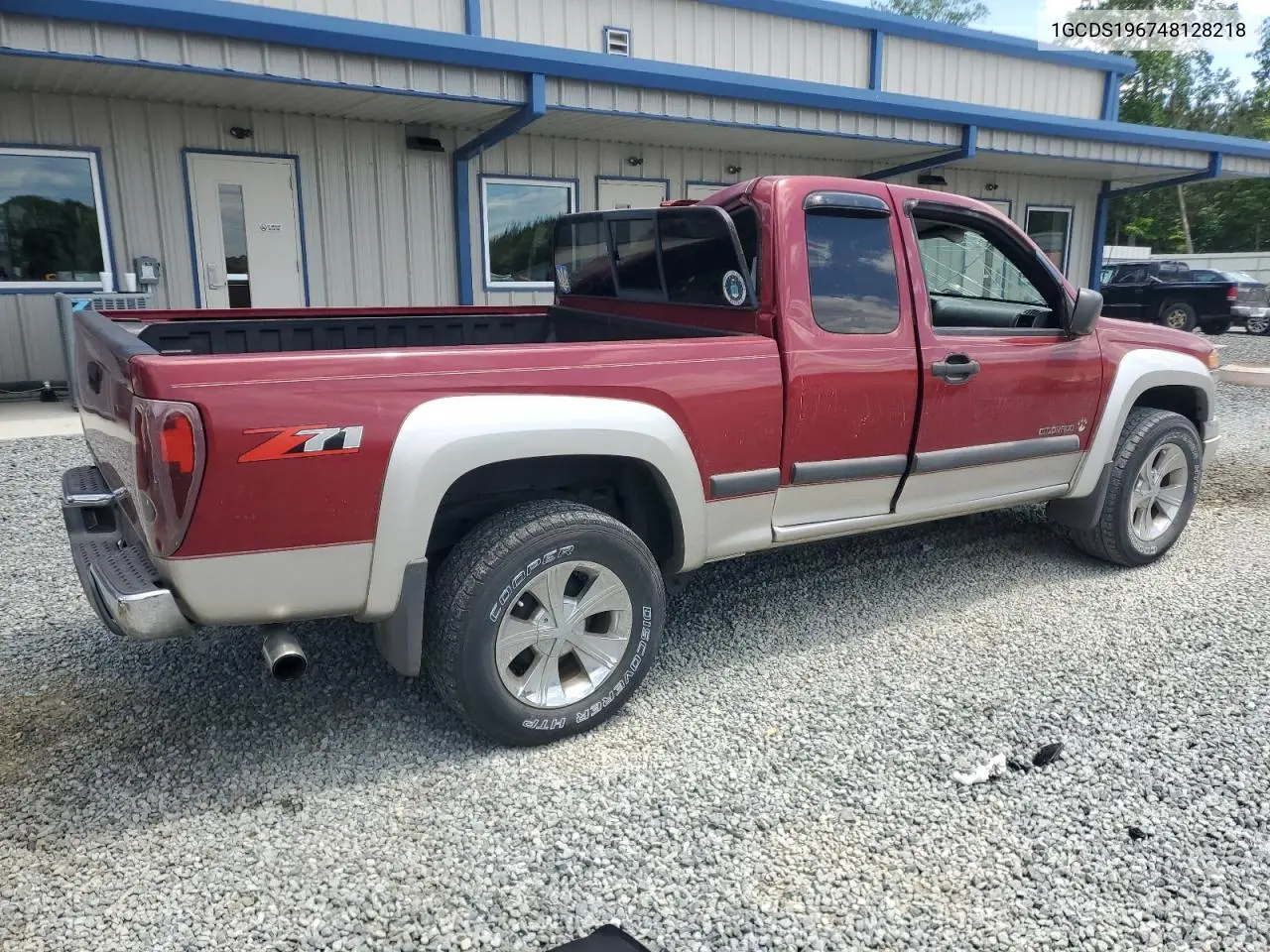 2004 Chevrolet Colorado VIN: 1GCDS196748128218 Lot: 55894295