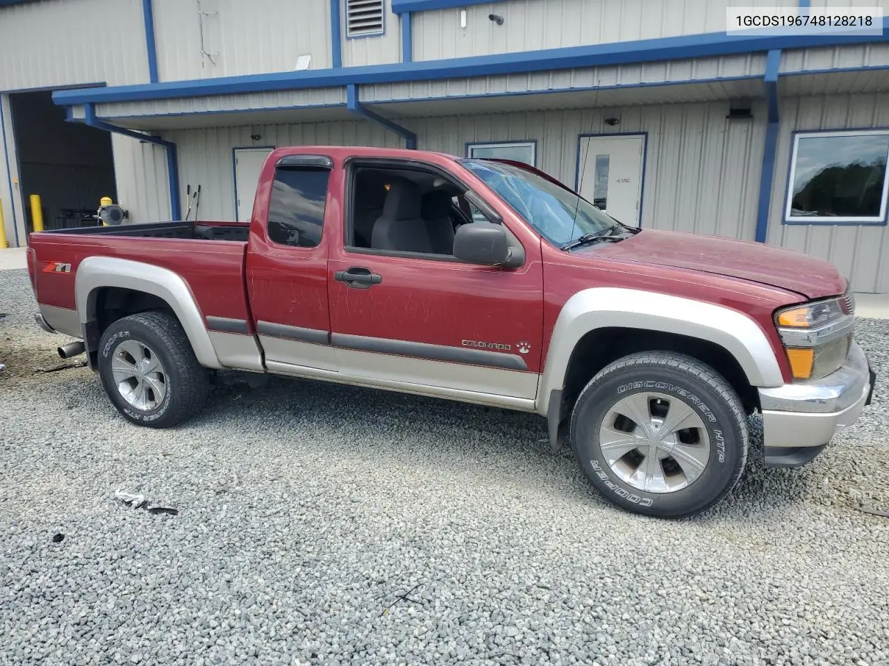 2004 Chevrolet Colorado VIN: 1GCDS196748128218 Lot: 55894295