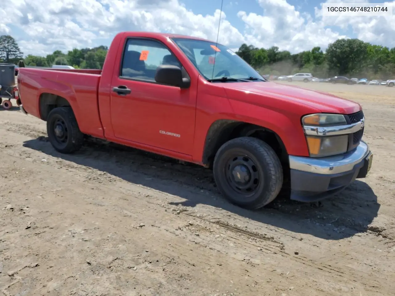 2004 Chevrolet Colorado VIN: 1GCCS146748210744 Lot: 56942505