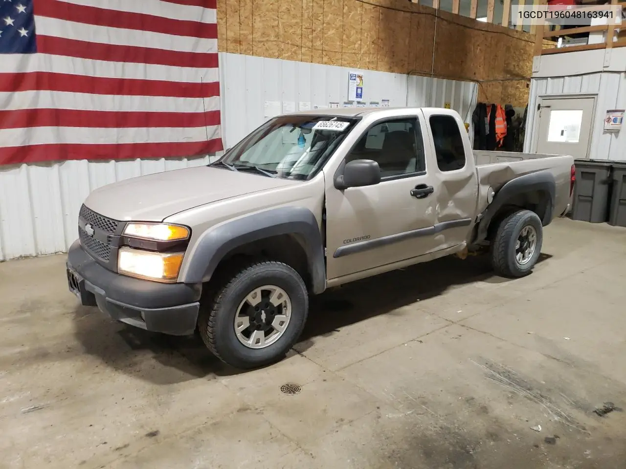 2004 Chevrolet Colorado VIN: 1GCDT196048163941 Lot: 65626745