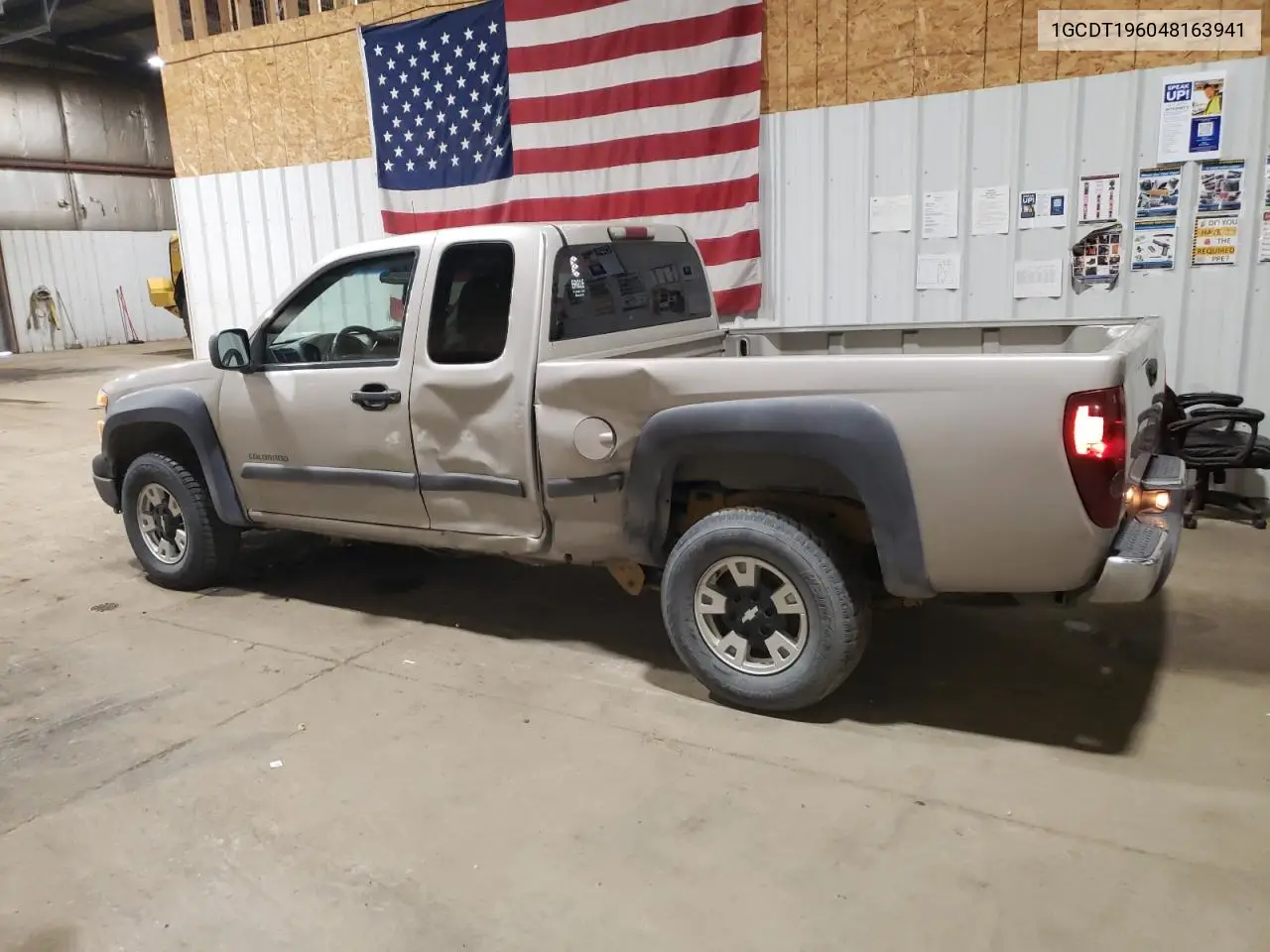 2004 Chevrolet Colorado VIN: 1GCDT196048163941 Lot: 65626745
