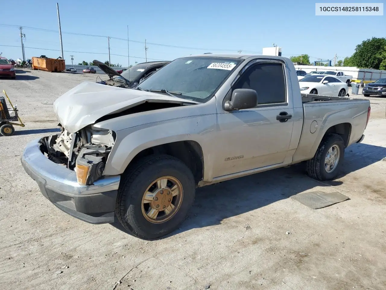 2005 Chevrolet Colorado VIN: 1GCCS148258115348 Lot: 56204555