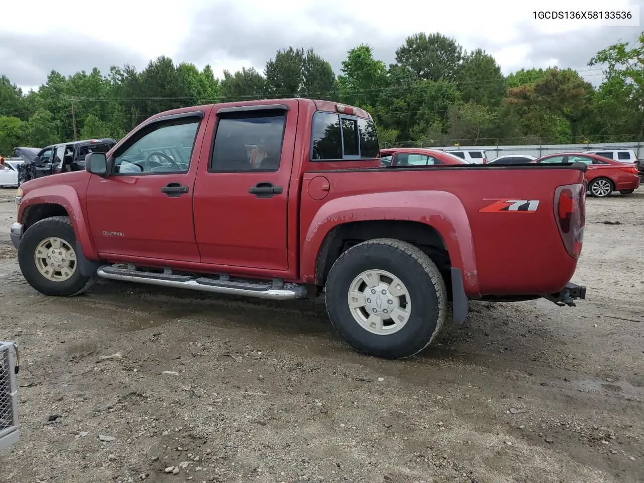 2005 Chevrolet Colorado VIN: 1GCDS136X58133536 Lot: 56592745