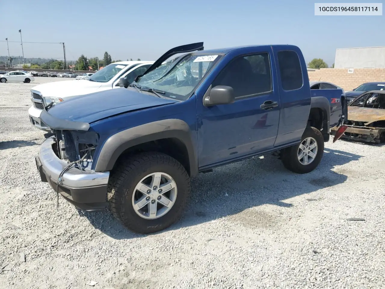 2005 Chevrolet Colorado VIN: 1GCDS196458117114 Lot: 62547165
