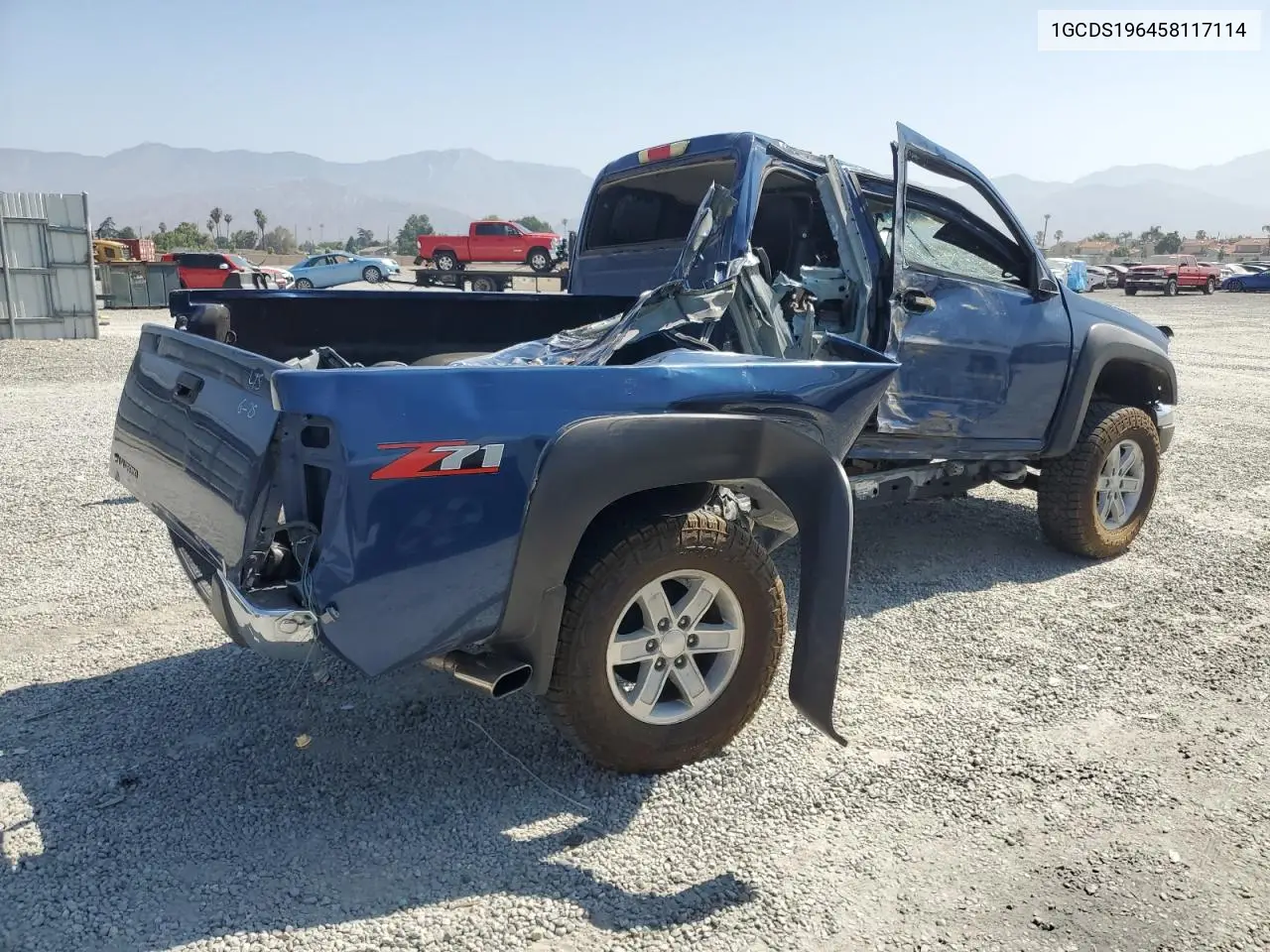 2005 Chevrolet Colorado VIN: 1GCDS196458117114 Lot: 62547165