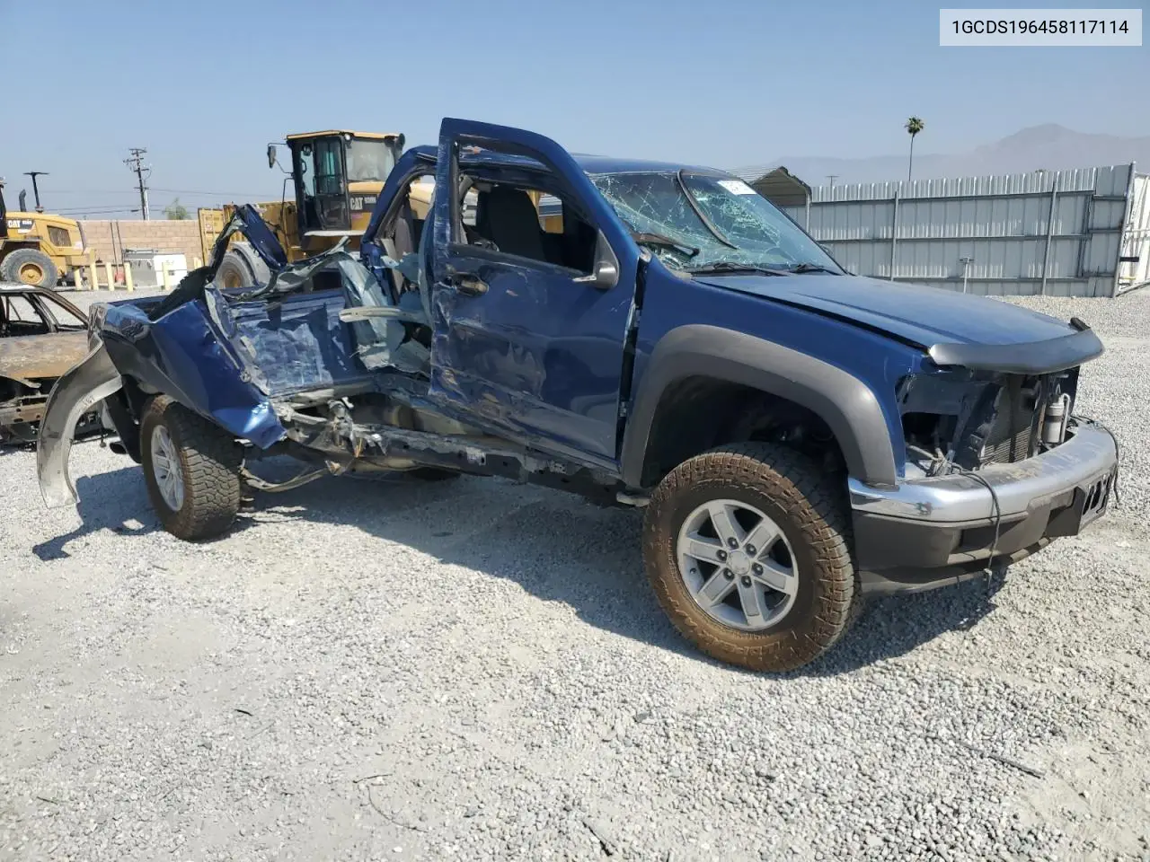 2005 Chevrolet Colorado VIN: 1GCDS196458117114 Lot: 62547165