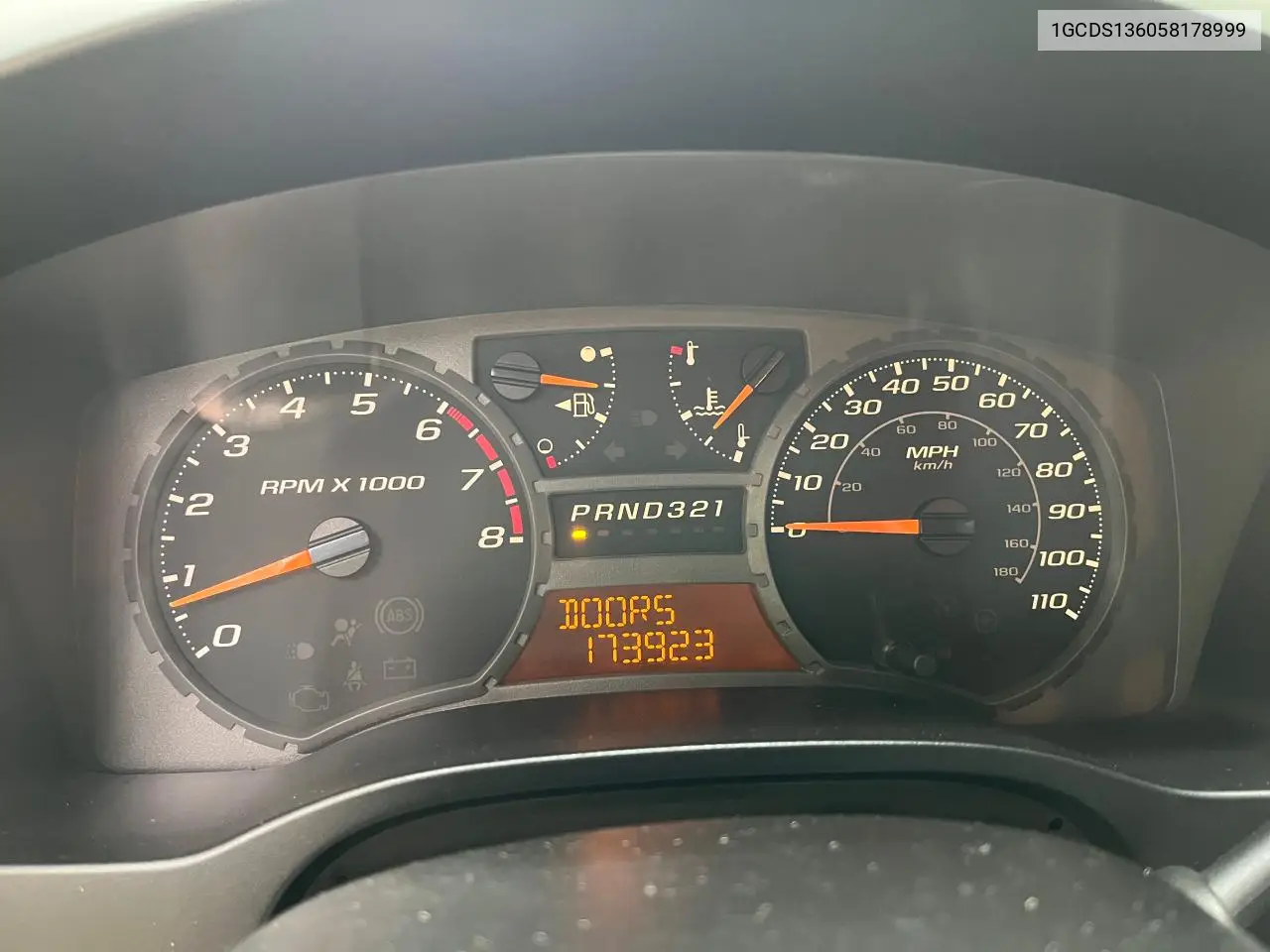 2005 Chevrolet Colorado VIN: 1GCDS136058178999 Lot: 66412285