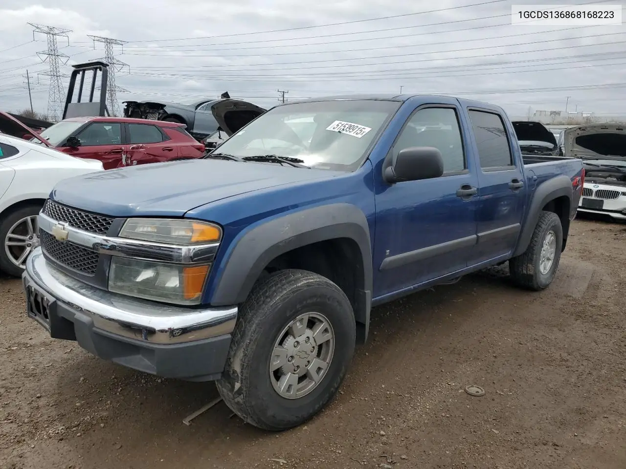 2006 Chevrolet Colorado VIN: 1GCDS136868168223 Lot: 51539915