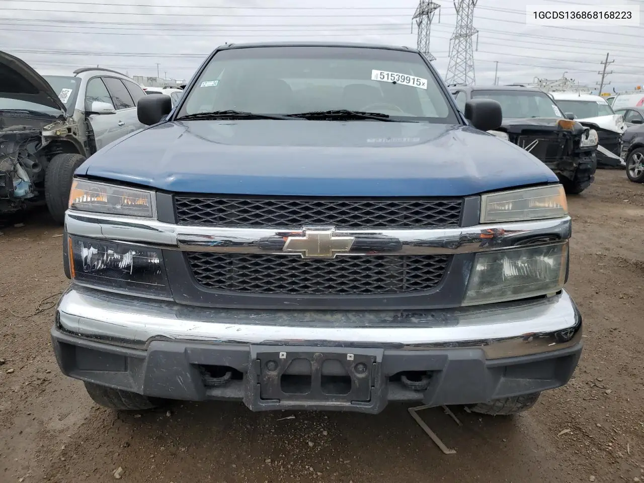 2006 Chevrolet Colorado VIN: 1GCDS136868168223 Lot: 51539915