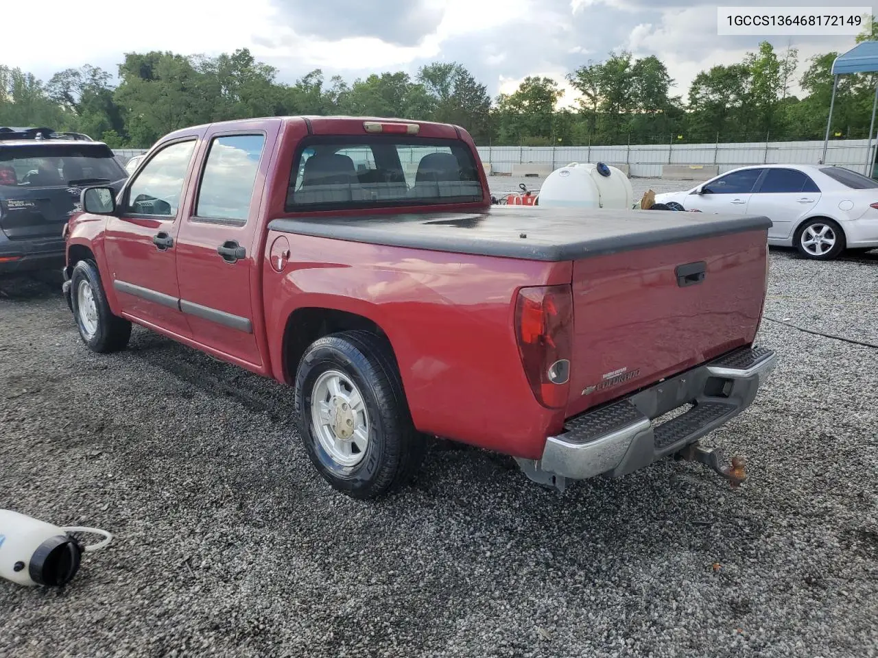 2006 Chevrolet Colorado VIN: 1GCCS136468172149 Lot: 56495905