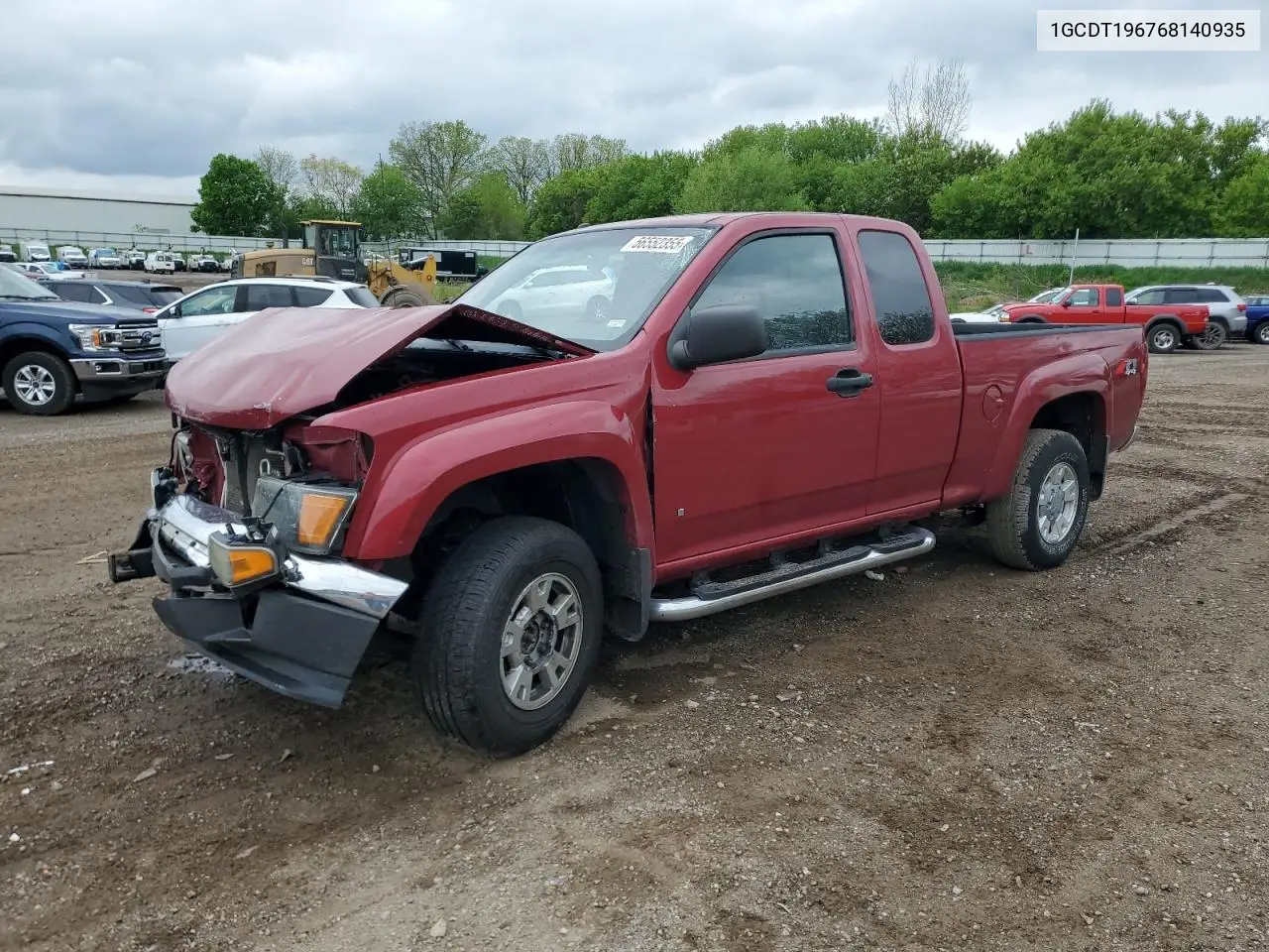 2006 Chevrolet Colorado VIN: 1GCDT196768140935 Lot: 56552355