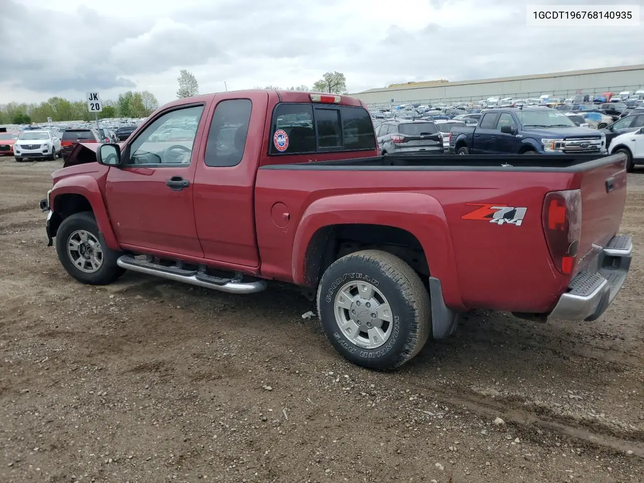 2006 Chevrolet Colorado VIN: 1GCDT196768140935 Lot: 56552355