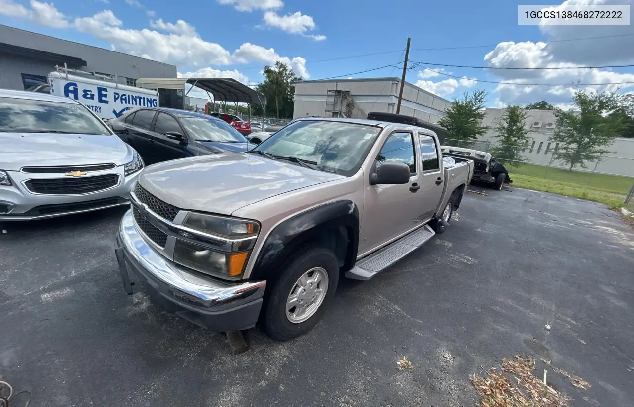 2006 Chevrolet Colorado VIN: 1GCCS138468272222 Lot: 57298015