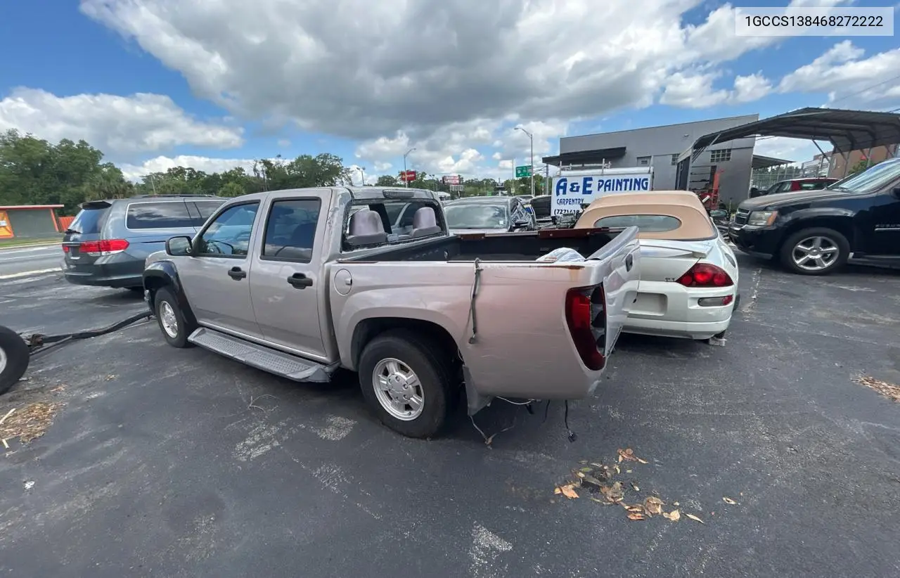 2006 Chevrolet Colorado VIN: 1GCCS138468272222 Lot: 57298015