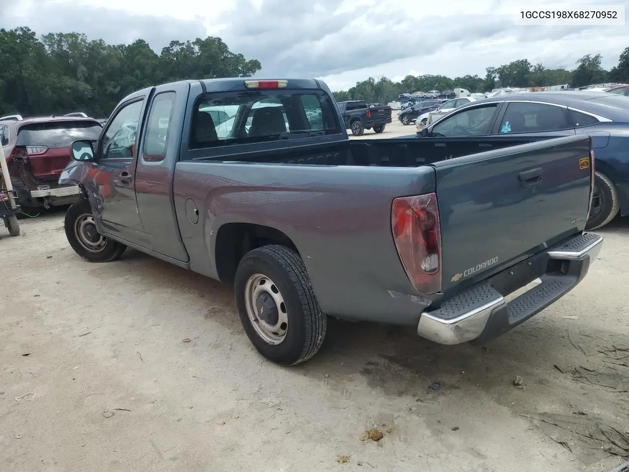 2006 Chevrolet Colorado VIN: 1GCCS198X68270952 Lot: 62644575