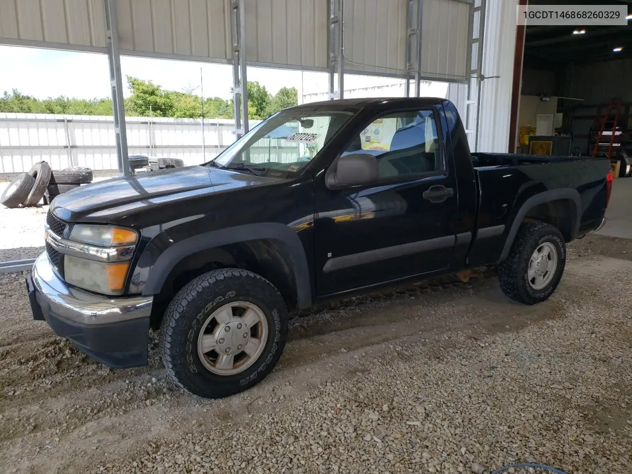 2006 Chevrolet Colorado VIN: 1GCDT146868260329 Lot: 62772125