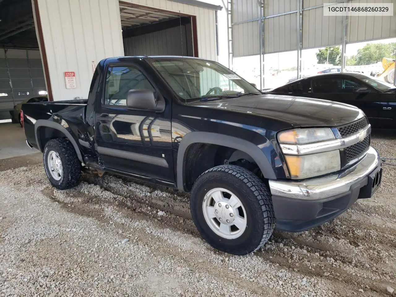 2006 Chevrolet Colorado VIN: 1GCDT146868260329 Lot: 62772125
