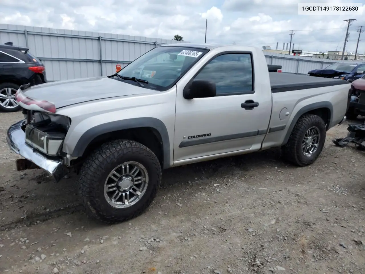 2007 Chevrolet Colorado VIN: 1GCDT149178122630 Lot: 62400765