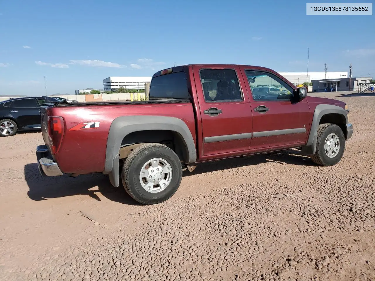 2007 Chevrolet Colorado VIN: 1GCDS13E878135652 Lot: 63141905