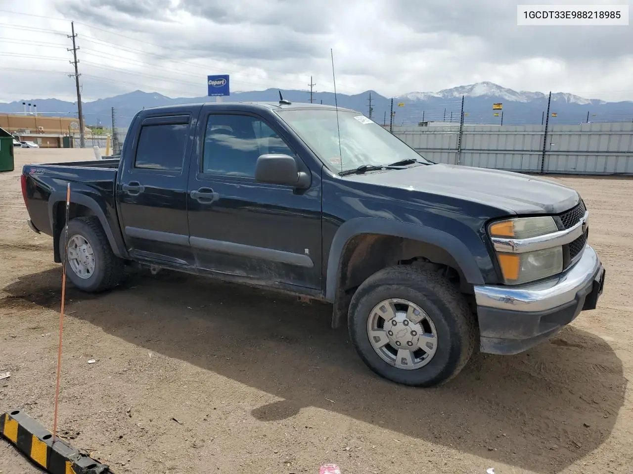 2008 Chevrolet Colorado Lt VIN: 1GCDT33E988218985 Lot: 56349295