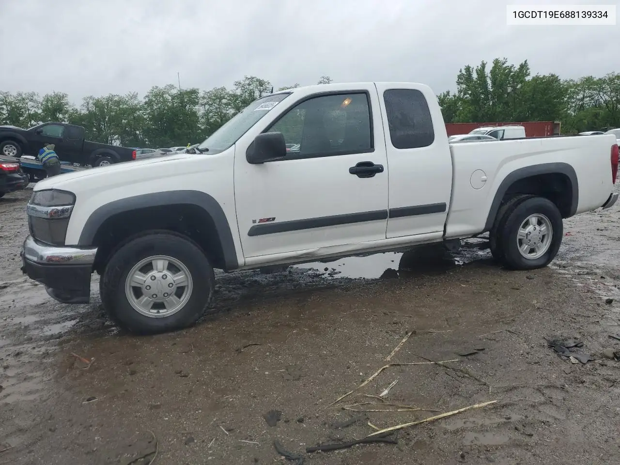 2008 Chevrolet Colorado VIN: 1GCDT19E688139334 Lot: 56496655