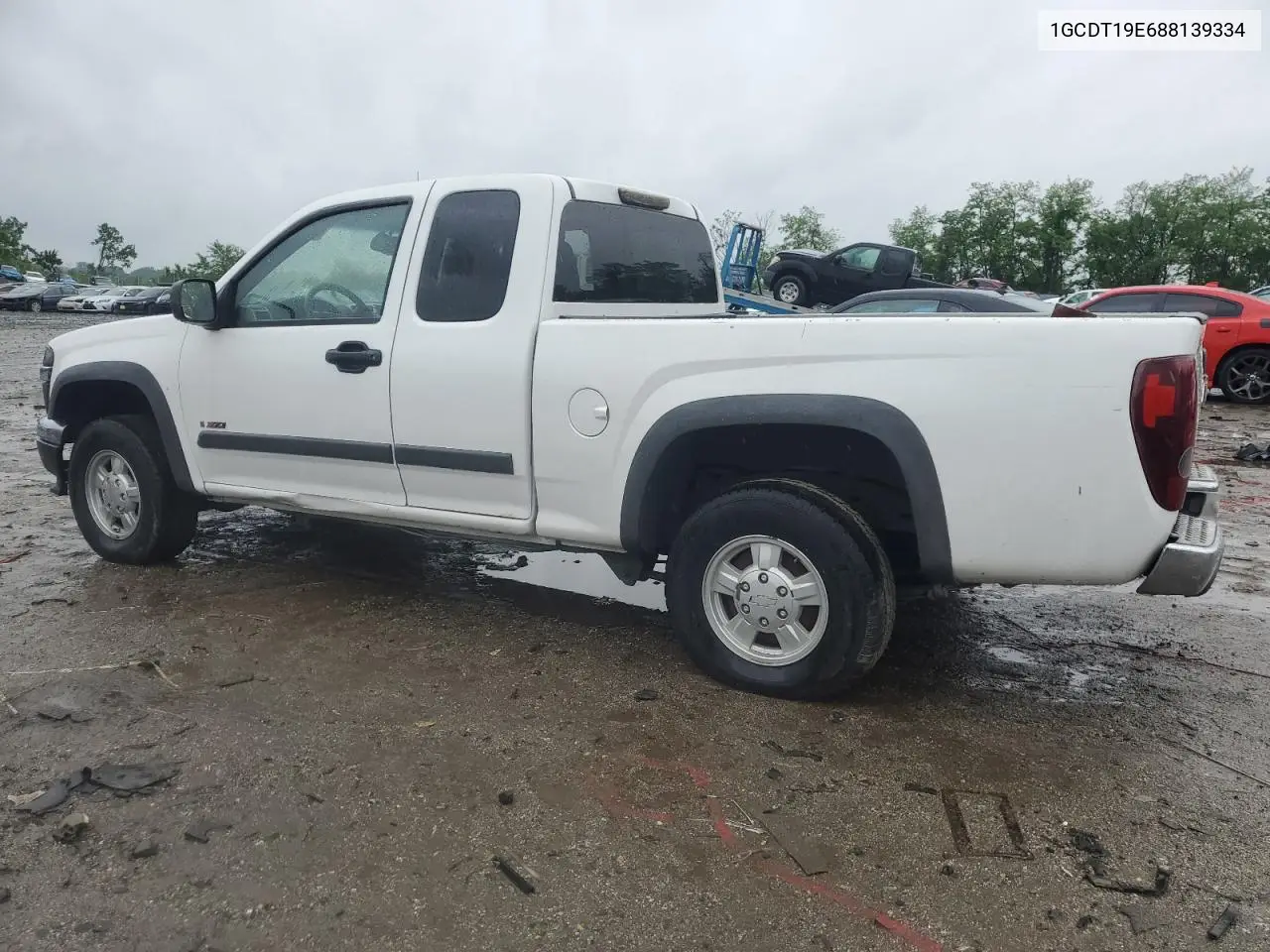 2008 Chevrolet Colorado VIN: 1GCDT19E688139334 Lot: 56496655