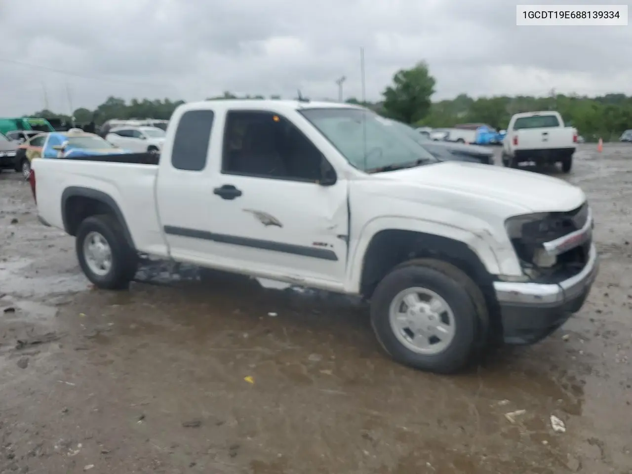 2008 Chevrolet Colorado VIN: 1GCDT19E688139334 Lot: 56496655