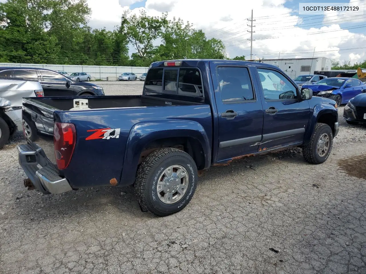 2008 Chevrolet Colorado VIN: 1GCDT13E488172129 Lot: 57126445