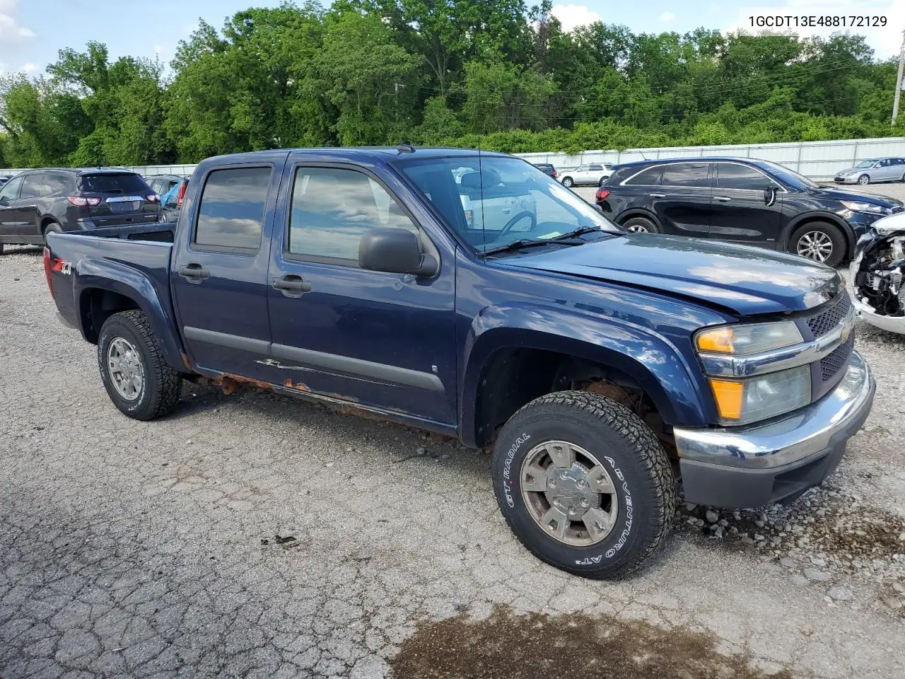 2008 Chevrolet Colorado VIN: 1GCDT13E488172129 Lot: 57126445
