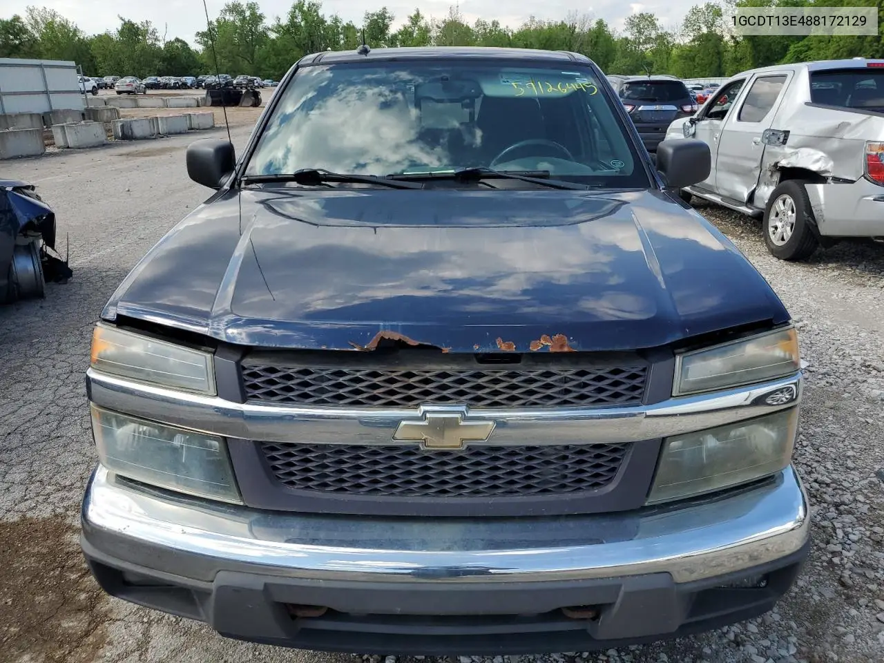 2008 Chevrolet Colorado VIN: 1GCDT13E488172129 Lot: 57126445