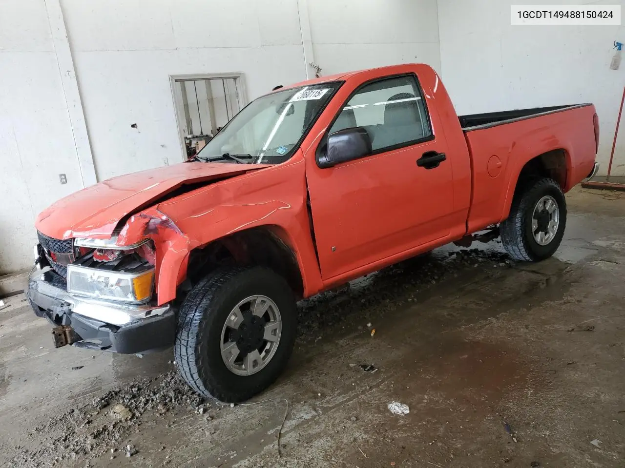 2008 Chevrolet Colorado VIN: 1GCDT149488150424 Lot: 62080115