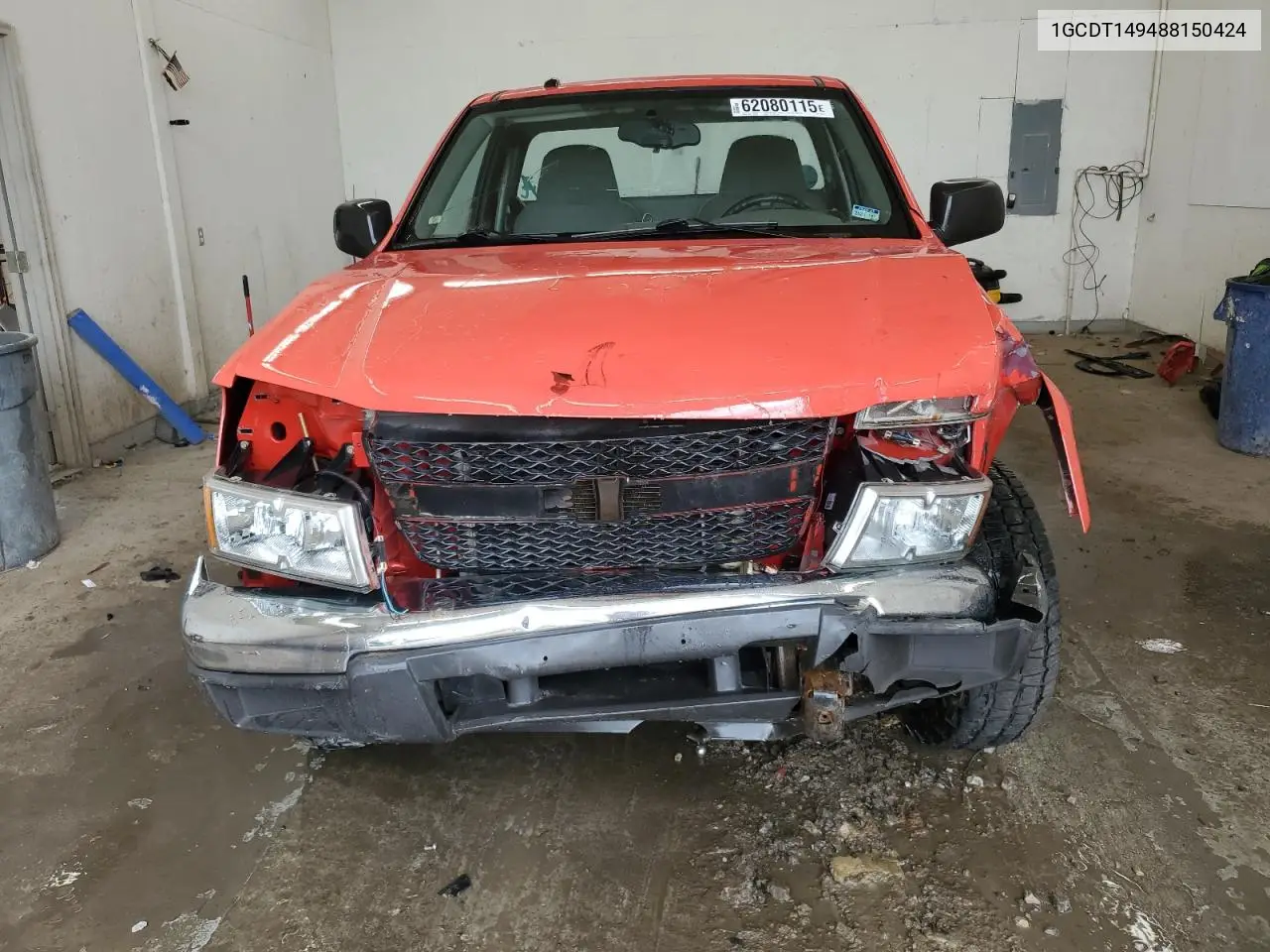 2008 Chevrolet Colorado VIN: 1GCDT149488150424 Lot: 62080115