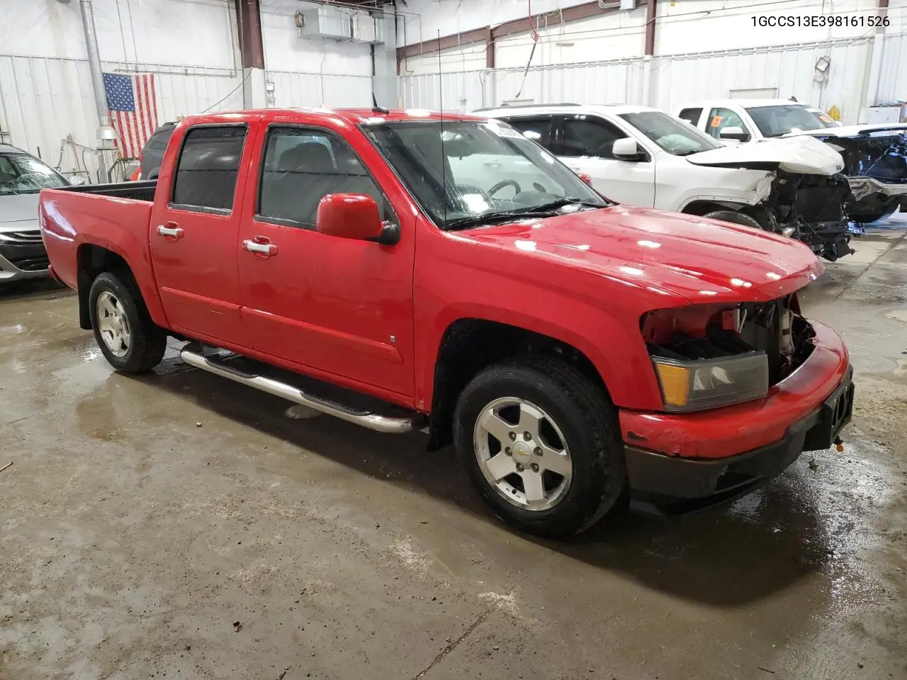 2009 Chevrolet Colorado VIN: 1GCCS13E398161526 Lot: 51852845