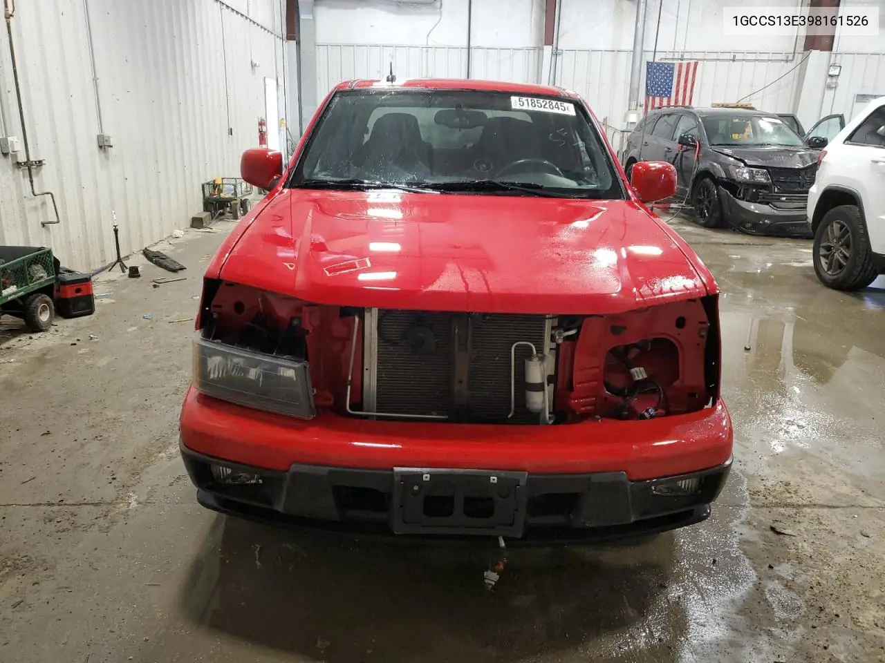 2009 Chevrolet Colorado VIN: 1GCCS13E398161526 Lot: 51852845