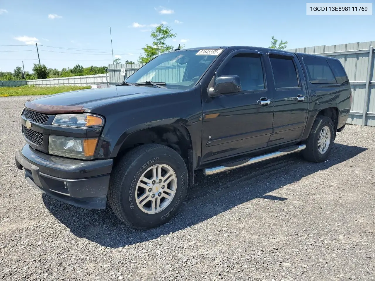 2009 Chevrolet Colorado VIN: 1GCDT13E898111769 Lot: 62545565