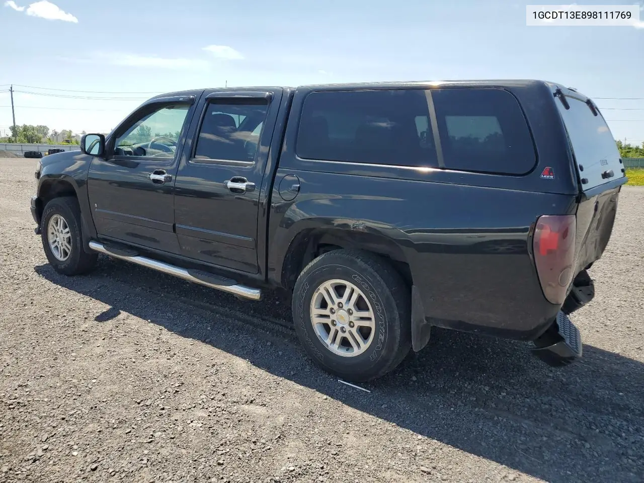 2009 Chevrolet Colorado VIN: 1GCDT13E898111769 Lot: 62545565