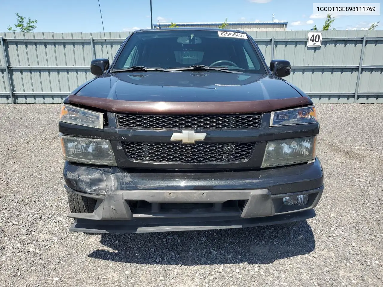 2009 Chevrolet Colorado VIN: 1GCDT13E898111769 Lot: 62545565