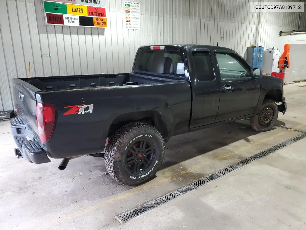 2010 Chevrolet Colorado Lt VIN: 1GCJTCD97A8109712 Lot: 56488625