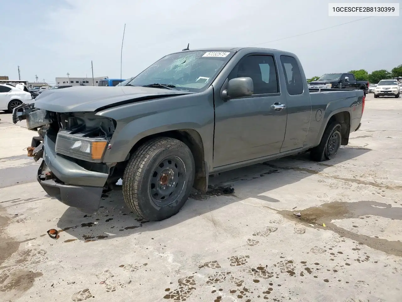 2011 Chevrolet Colorado Lt VIN: 1GCESCFE2B8130399 Lot: 57232575